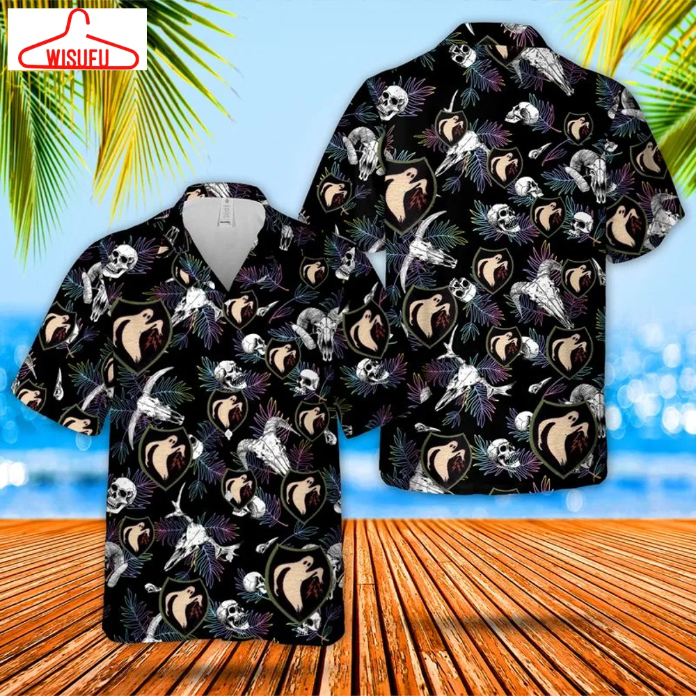 Us Army Ghost Army Hawaiian Shirt, New Fashion Gifts