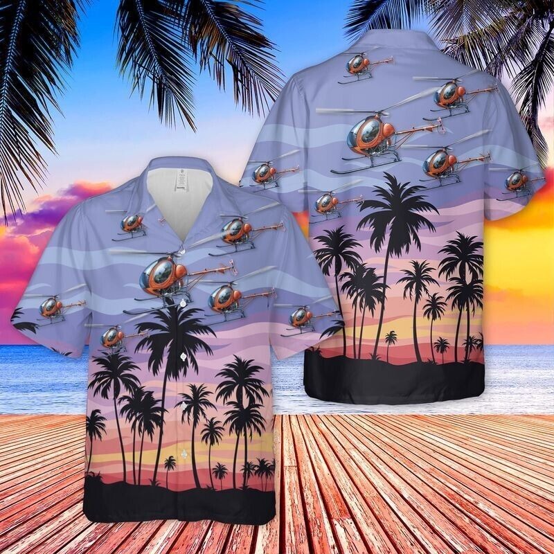 Us Army Hughes Th-55A Hawaiian Shirt For Men, Gift For Veterans, S-5XL US Size