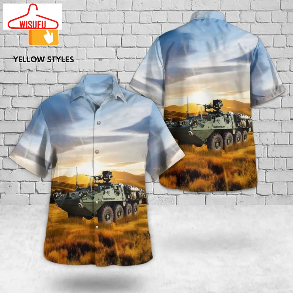 Us Army M1127 Reconnaissance Vehicle (rv) 03 Hawaiian Shirt, New Fashion Gifts