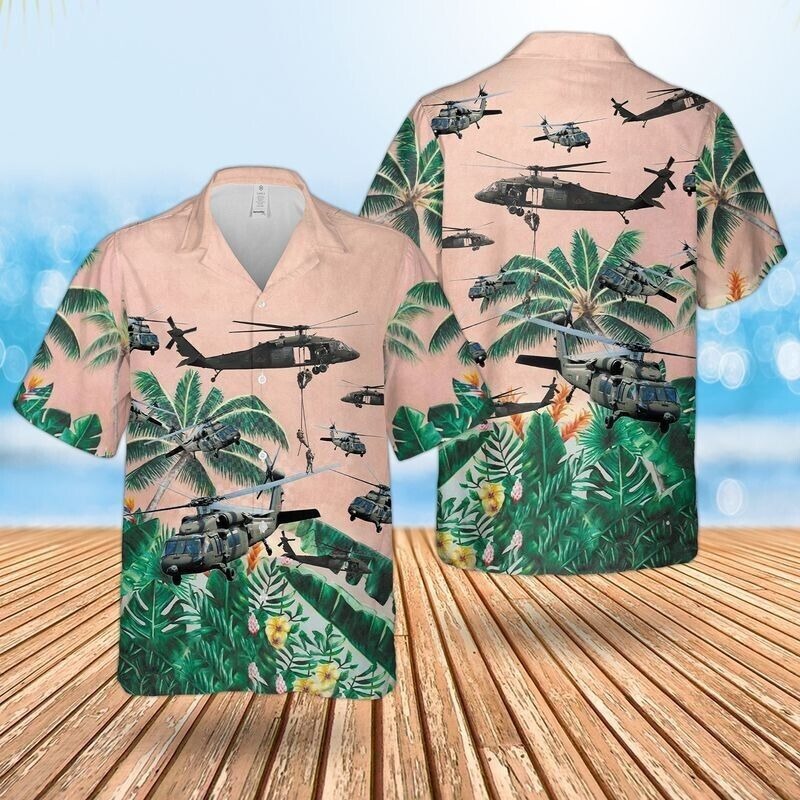 Us Army Sikorsky Uh-60 Hawaiian Shirt For Men, Gift For Veterans, S-5XL US Size