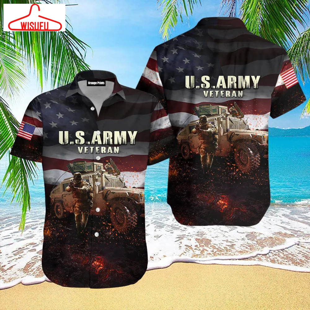 Us Army Veteran Hawaiian Shirt - For Men & Women - New Winter Fashion Shirt Gift For Family, New Fashion Gifts Vtbl31984