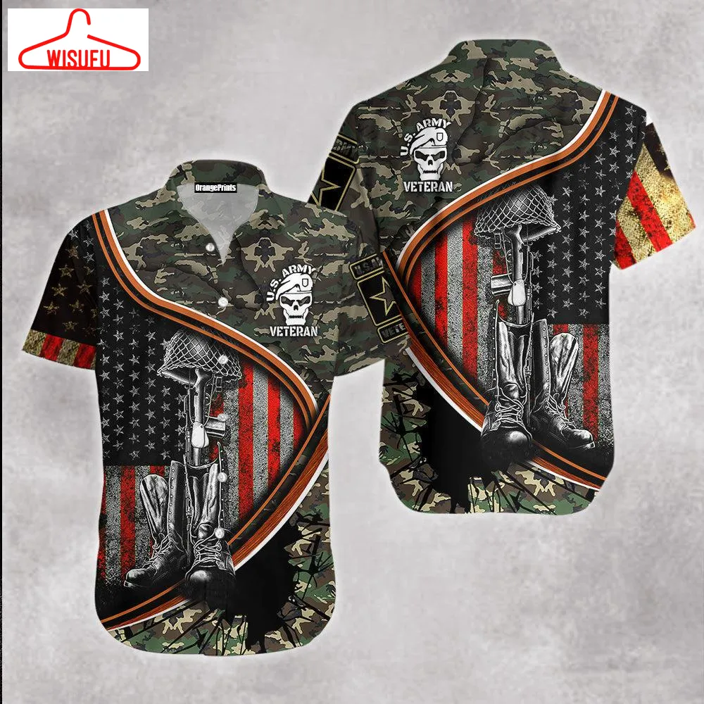 Us Army Veteran Hawaiian Shirt - For Men & Women - New Winter Fashion Shirt Gift For Family, New Fashion Gifts Vtbl82734