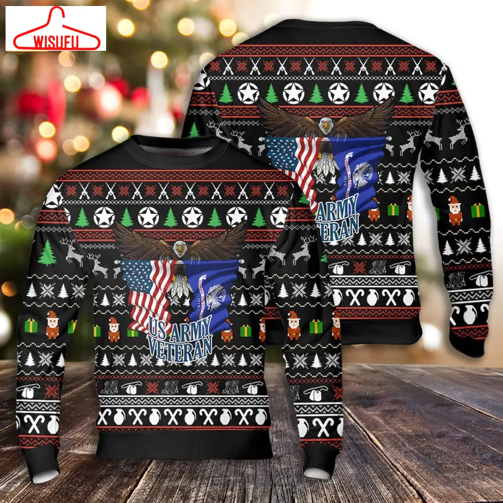 Us Army Veteran Ugly Christmas Sweater