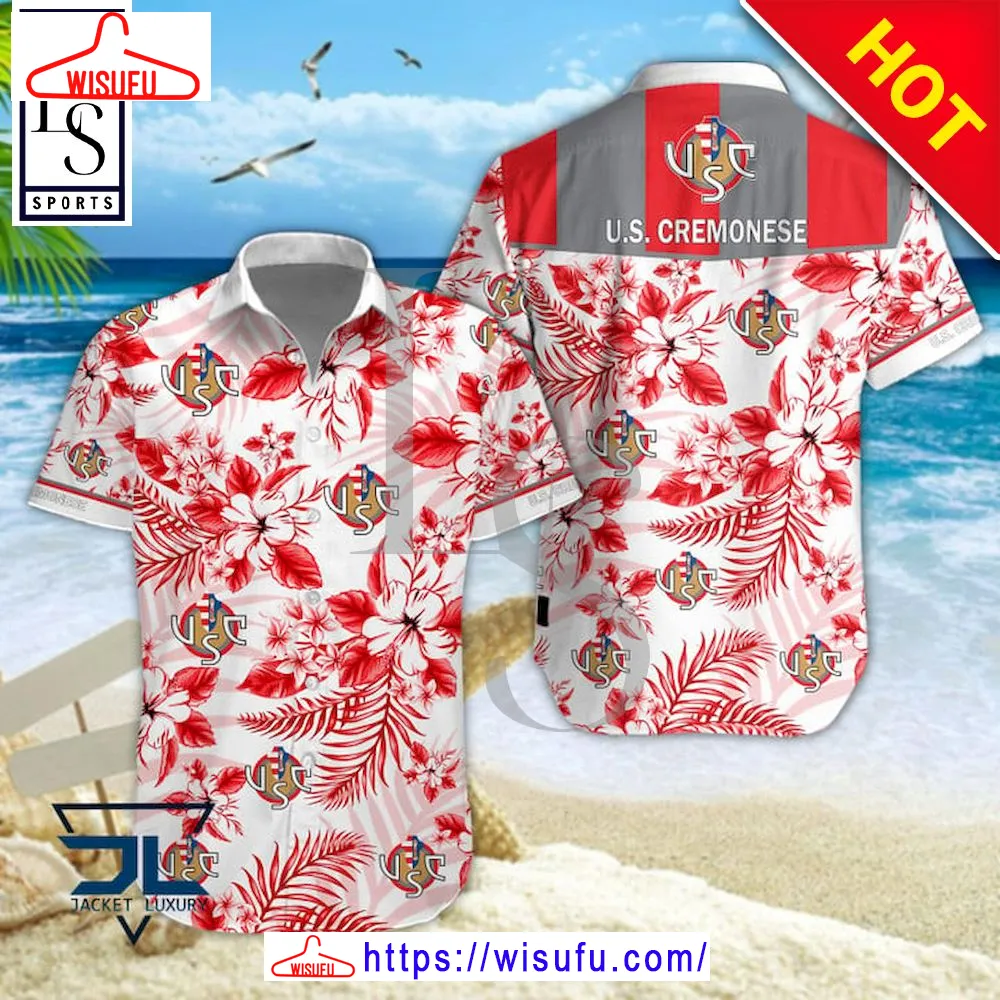 Us Cremonese Floral Hawaiian Shirt, New Fashion Gifts