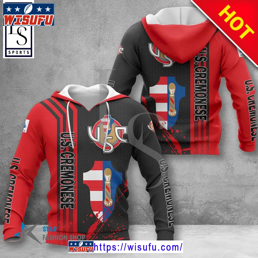 Us Cremonese Seria A Hoodie