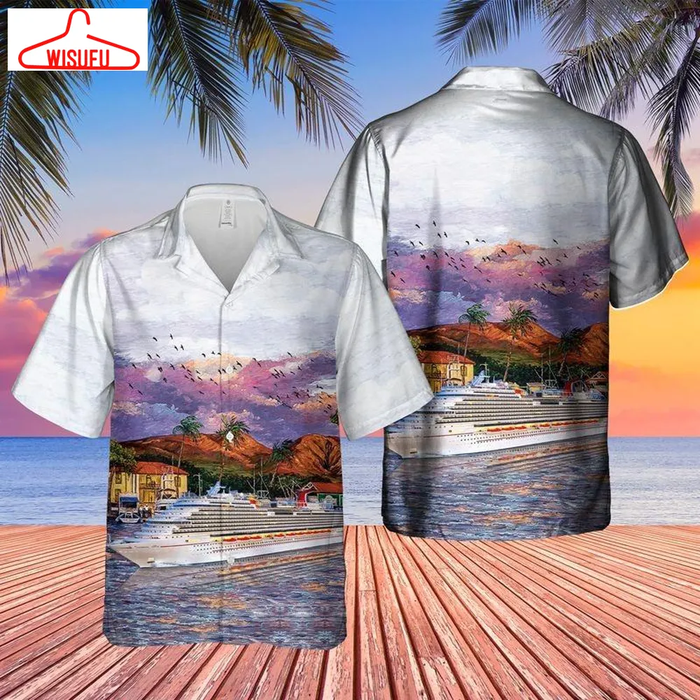 Us Cruise Carnival Vista Hawaiian Shirt - For Men & Women - New Winter Fashion Shirt Gift For Family, New Fashion Gifts