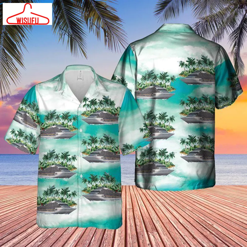 Us Cruise Ship Hawaiian Shirt - For Men & Women - New Winter Fashion Shirt Gift For Family, New Fashion Gifts