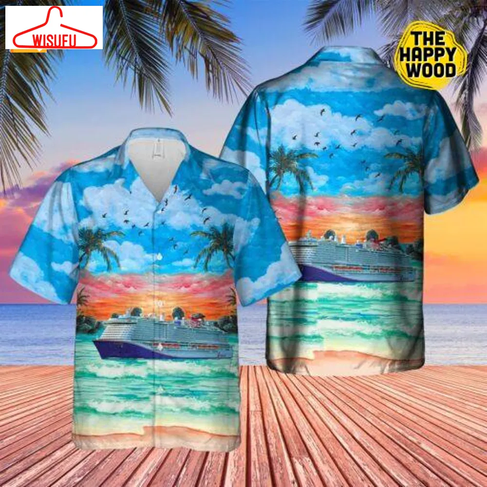 Us Cruise Ship Mardi Gras Beach Hawaiian Shirt, New Fashion Gifts