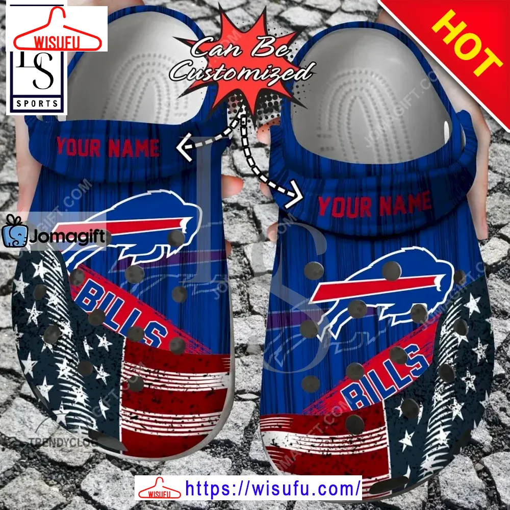 Us Flag Buffalo Bills New Clogs Clog Shoes