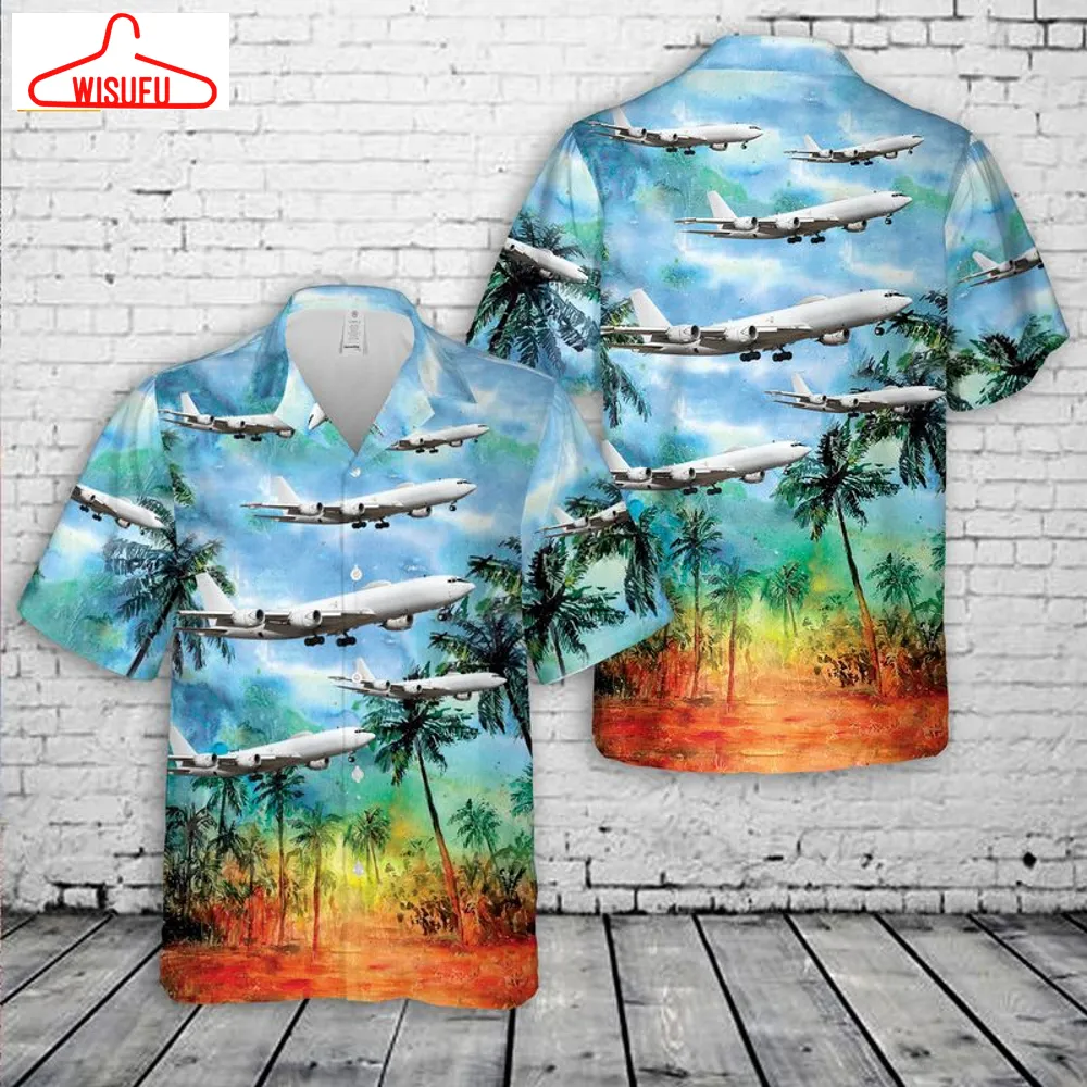 Us Navy Boeing E-6b Mercury Vq-3 Ironman Hawaiian Shirt, New Fashion Gifts