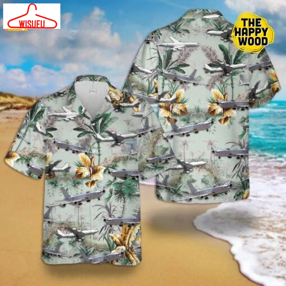 Us Navy Boeing Mercury Palm Tree Hawaiian Shirt, New Fashion Gifts