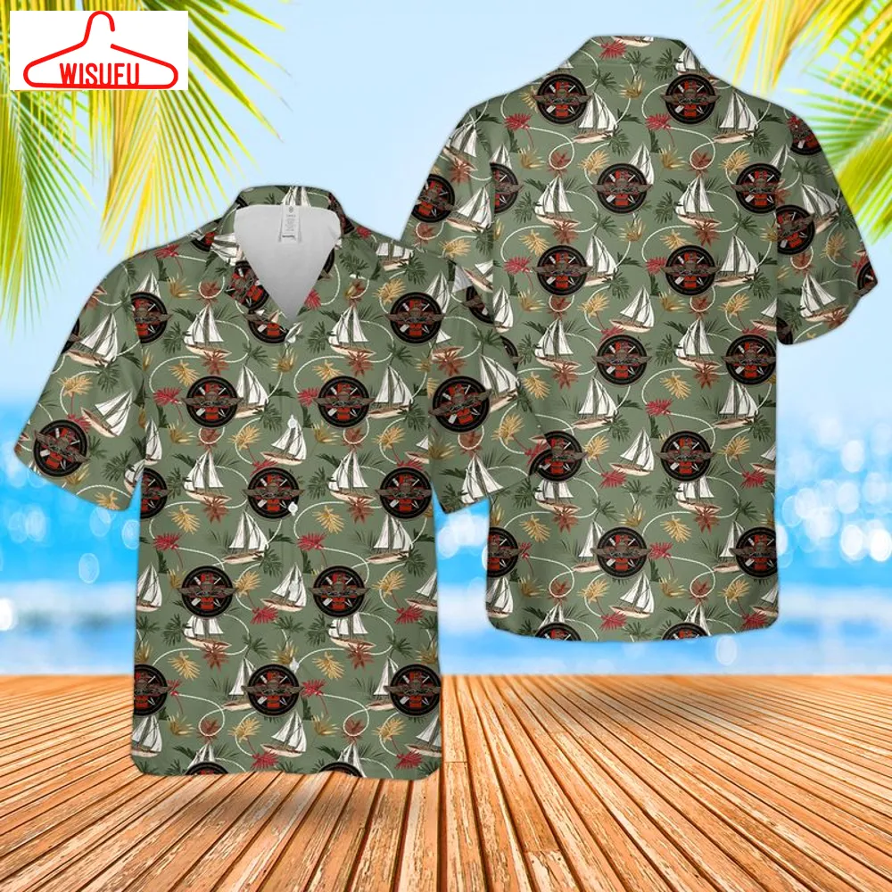 Us Navy Sarc Insignia Hawaiian Shirt, New Fashion Gifts