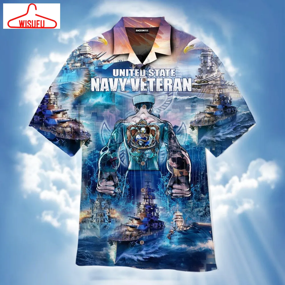 Us Navy Veteran Hawaiian Shirt - For Men & Women - New Winter Fashion Shirt Gift For Family, New Fashion Gifts