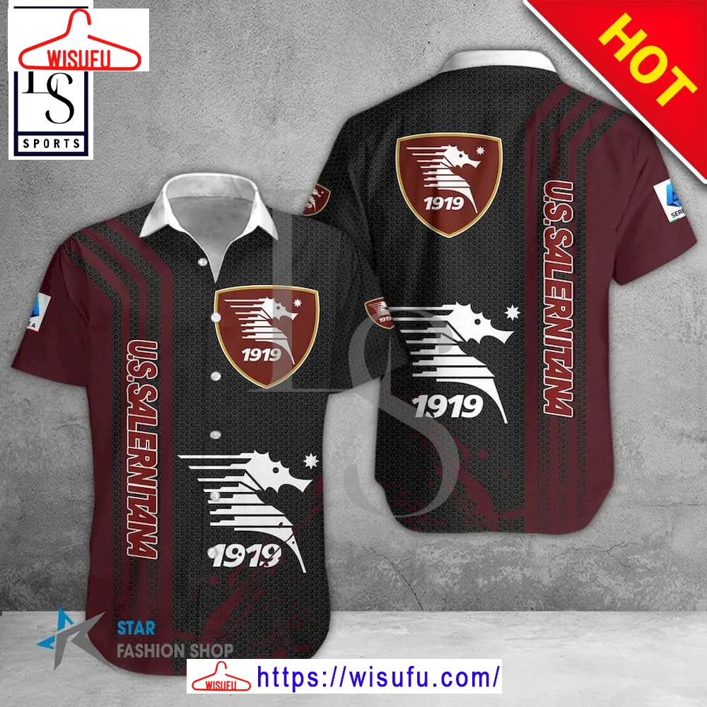 Us Salernitana 1919 Seria A Hawaiian Shirt, New Fashion Gifts