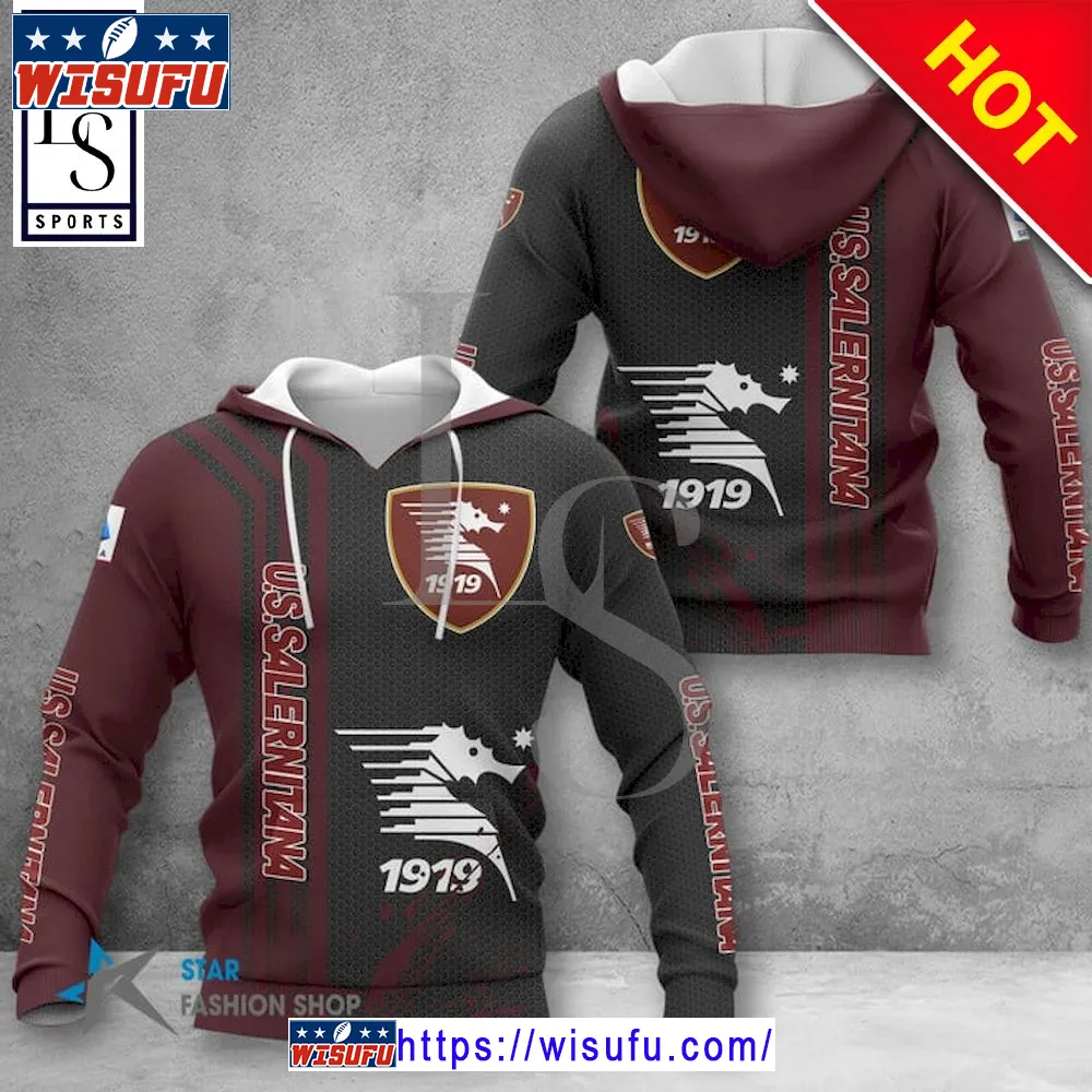 Us Salernitana 1919 Seria A Hoodie