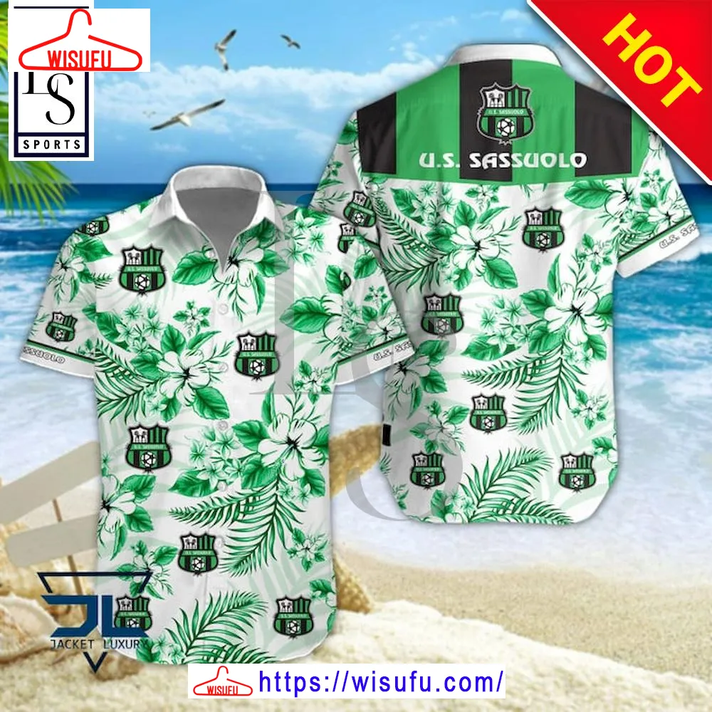 Us Sassuolo Floral Hawaiian Shirt, New Fashion Gifts