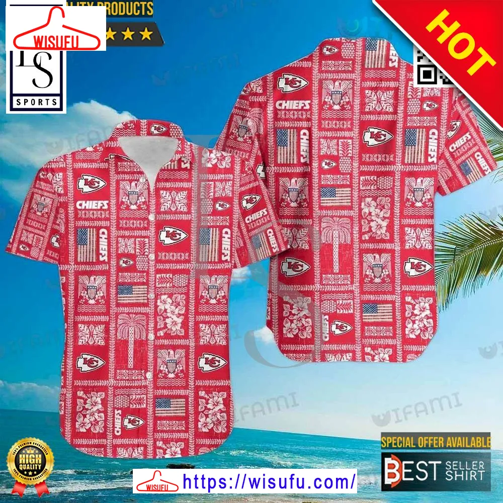 Usa Kansas City Chiefs Hawaiian Shirt, New Fashion Gifts