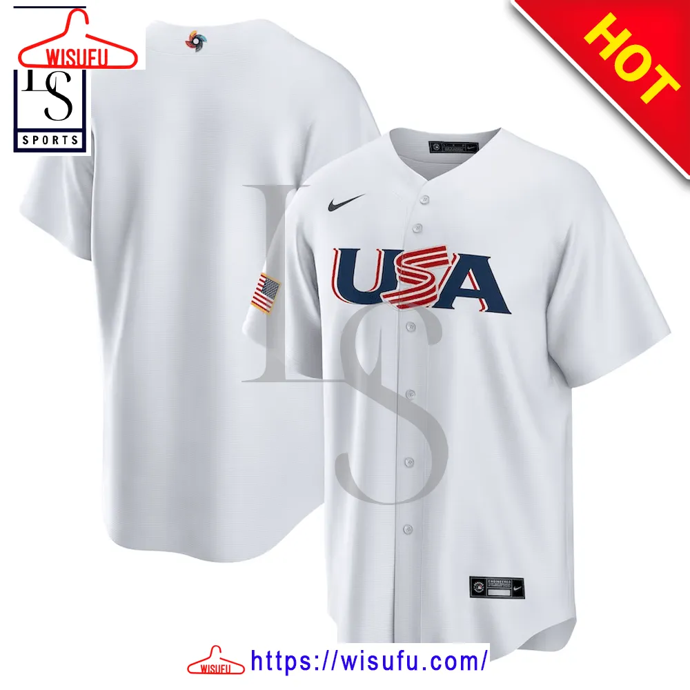 Usa World Baseball Jersey, New Fashion Gifts