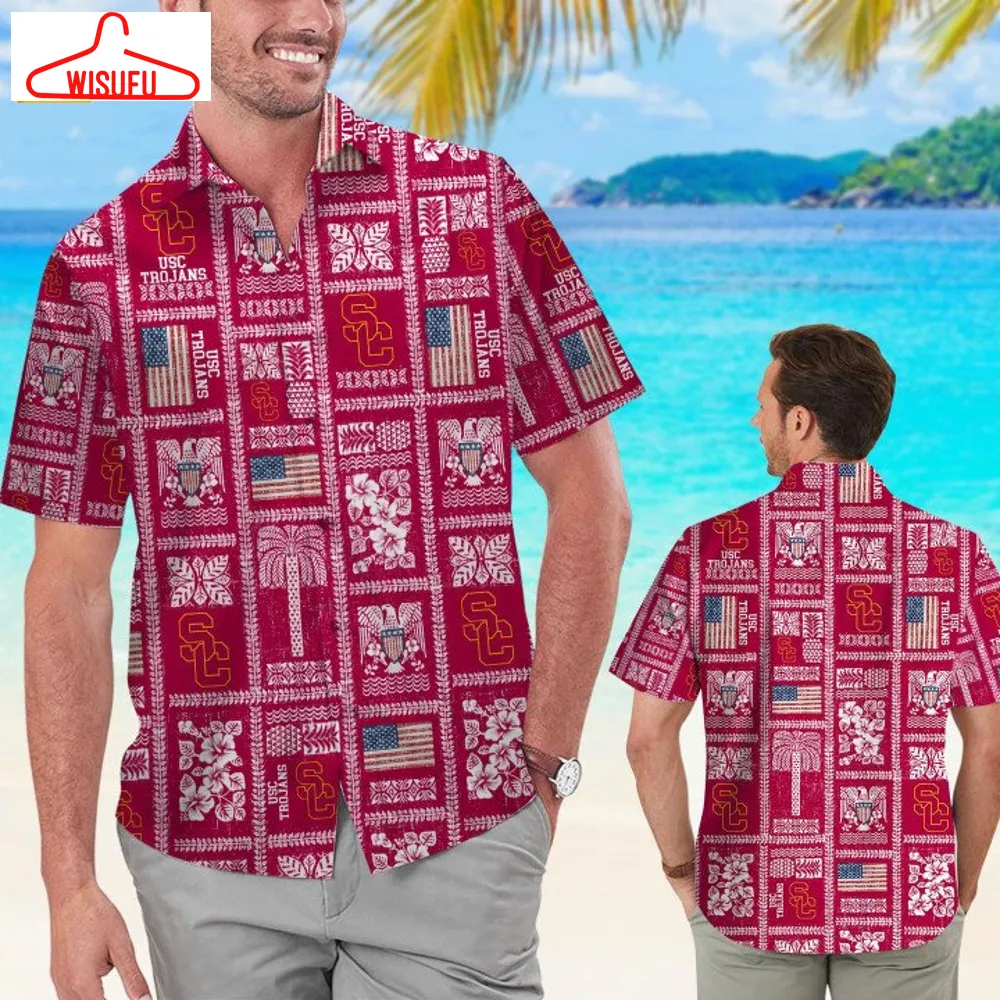 Usc Trojans Summer Commemorative Hawaiian Shirt, New Fashion Gifts