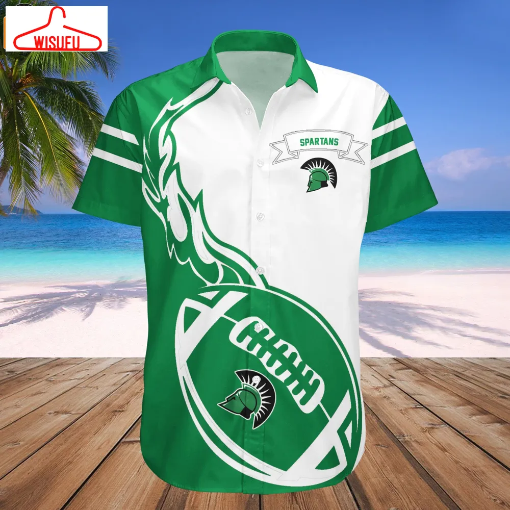 Usc Upstate Spartans Flame Ball Hawaiian Shirt, New Fashion Gifts