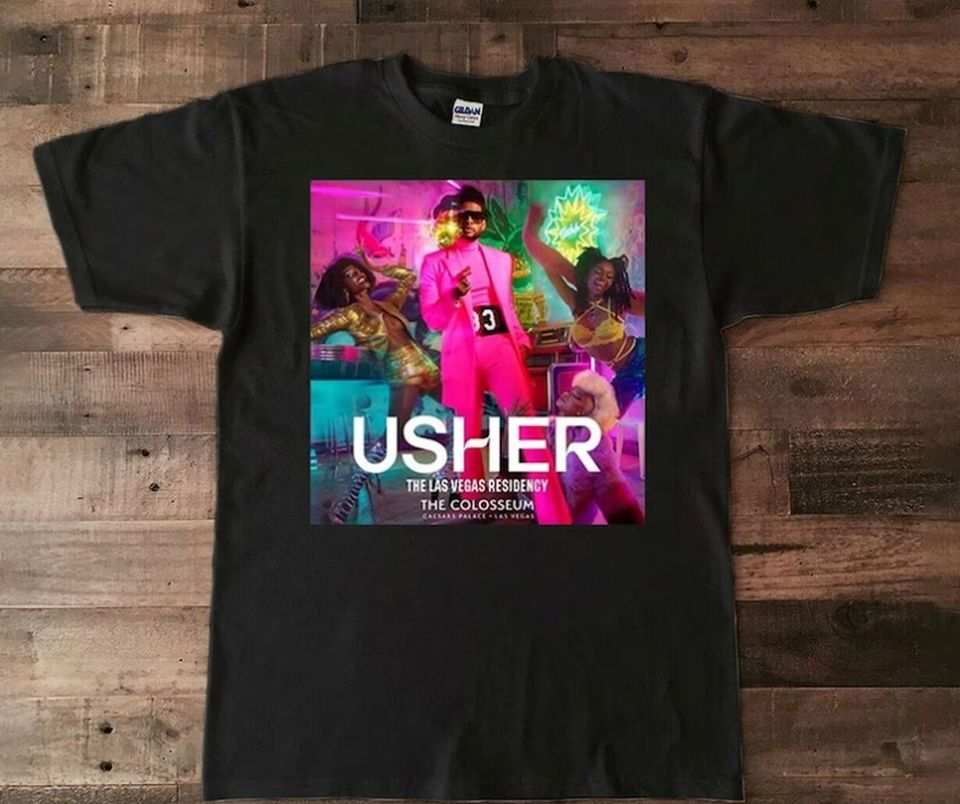 Usher My Way The Vegas Residency Tour T-Shirt