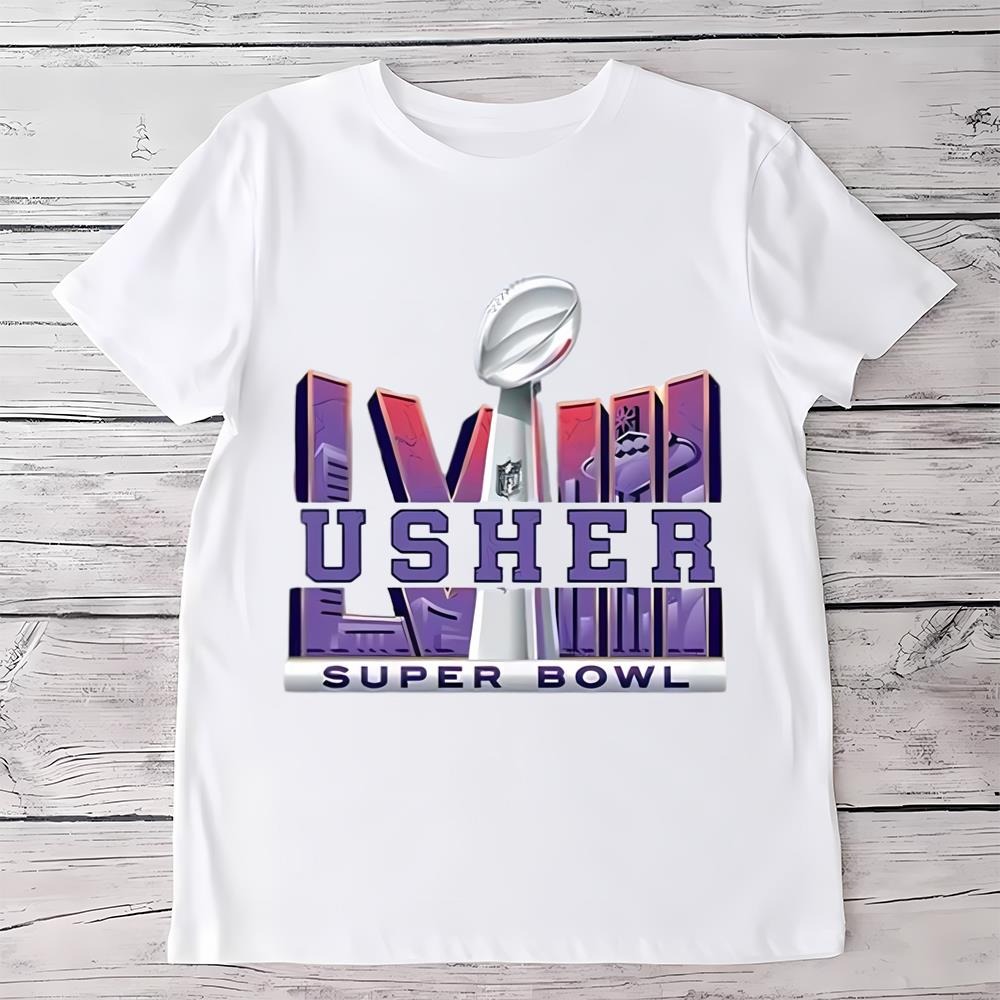 Usher Super Bowl LVIII T-Shirt