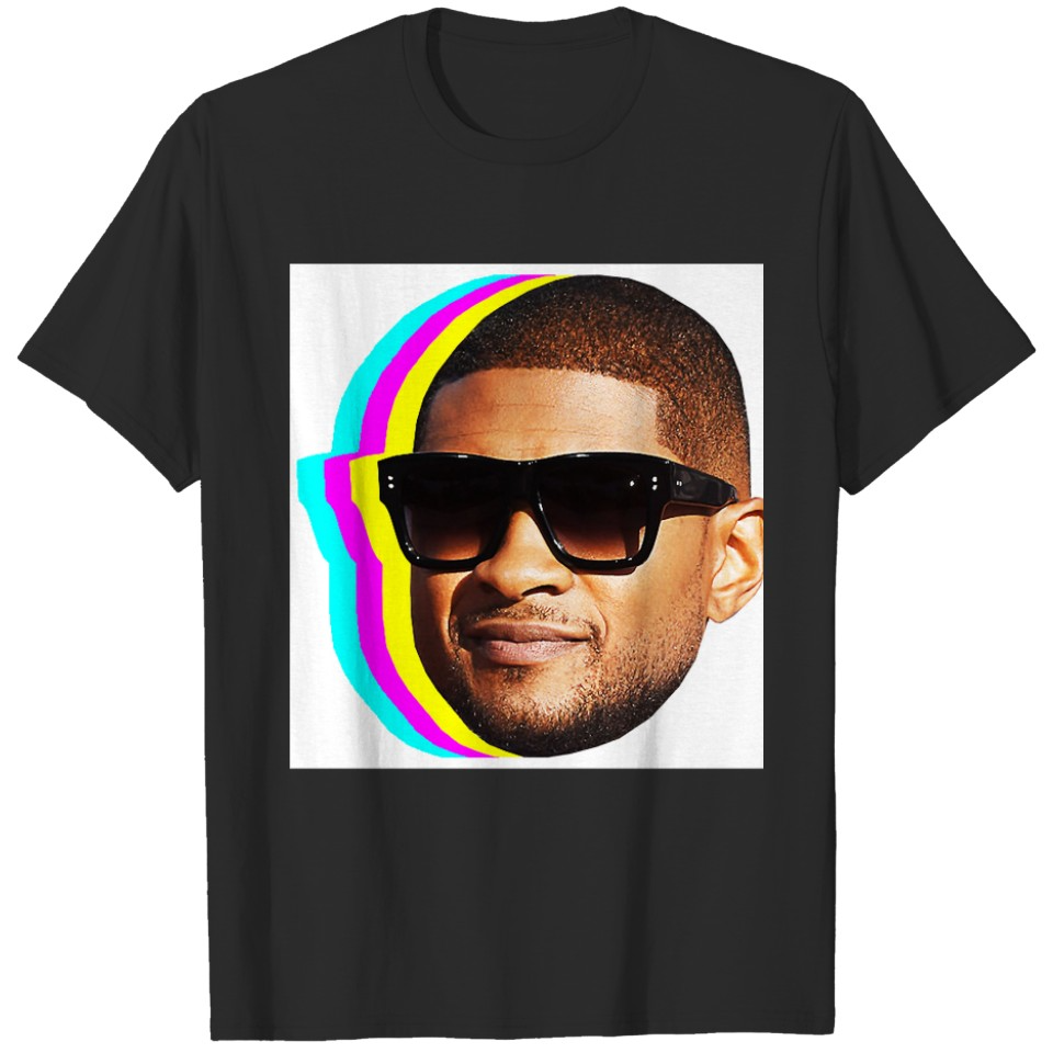 Usher T-Shirts Black