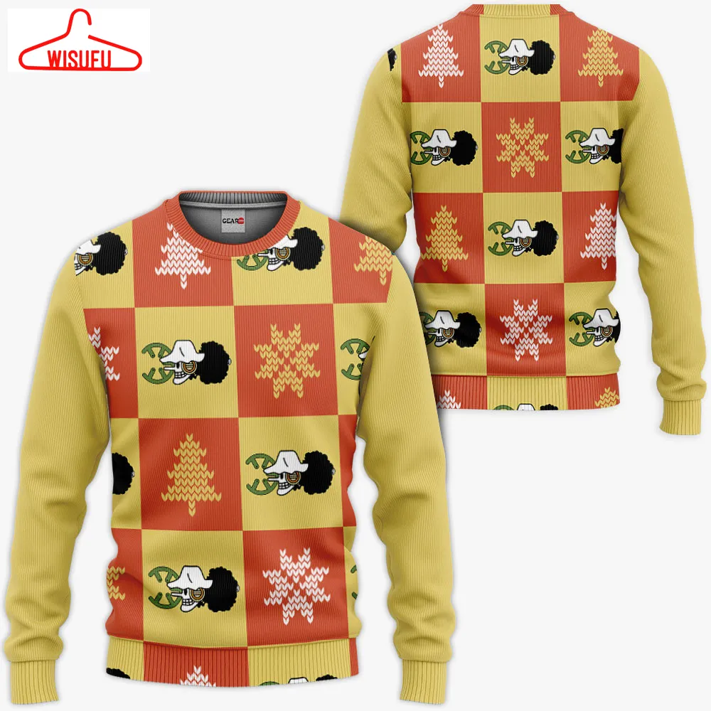 Usopp Symbol Ugly Sweater Christmas, Anime Ugly Christmas Sweater Gift For Familyvtbl52723