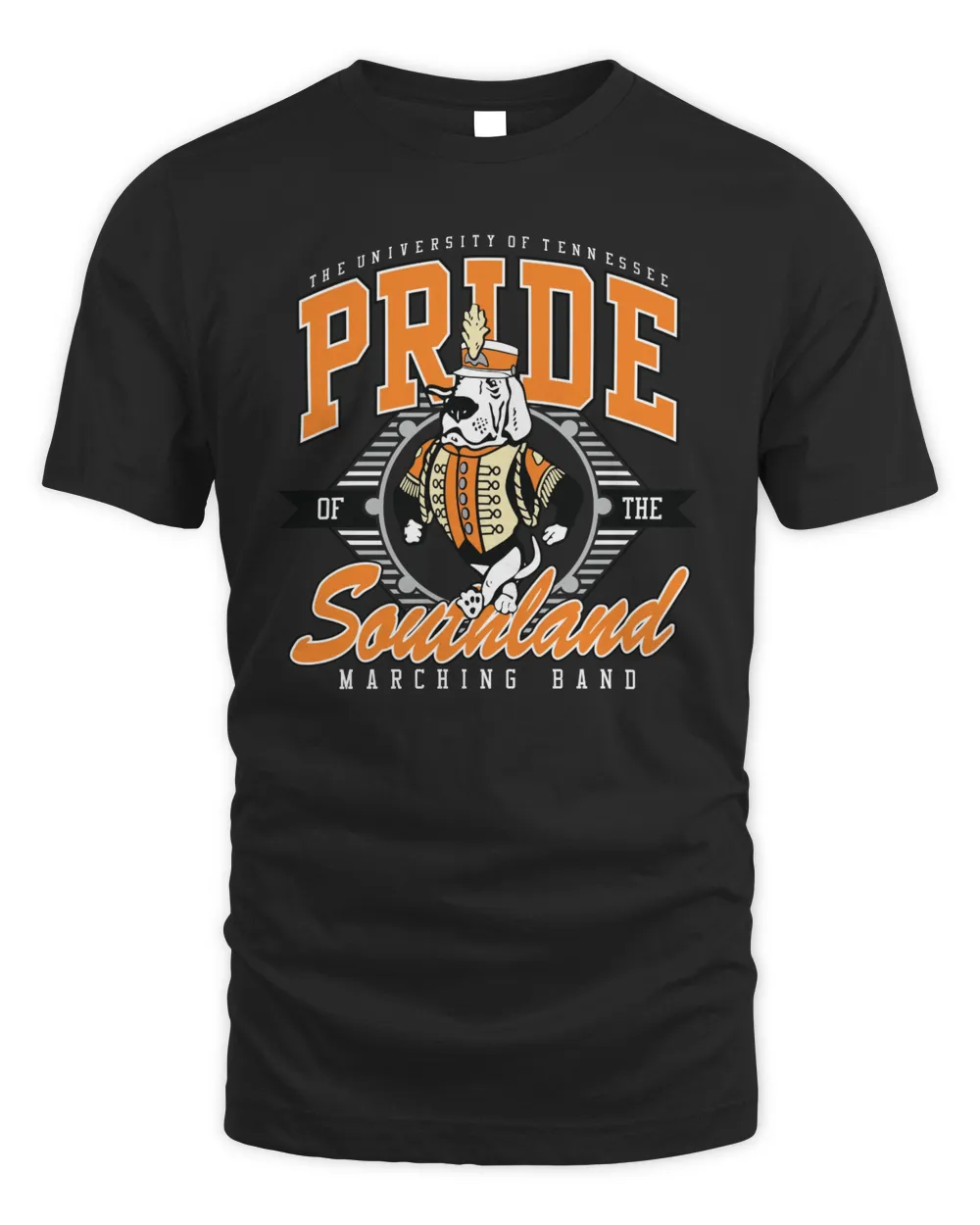 Ut Vol Shop Tennessee Volunteers Comfort Colors Pride Of The Southland Smokey T Shirt-Black