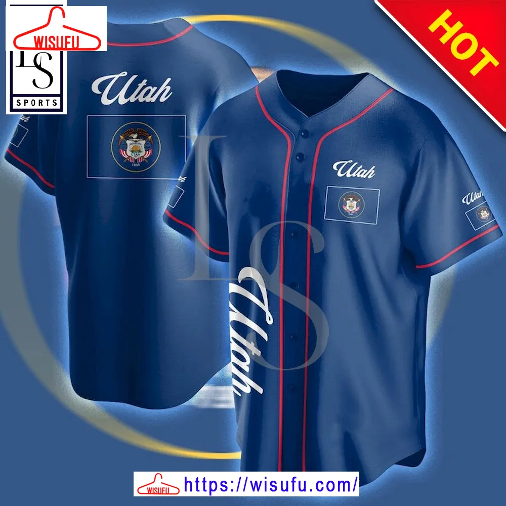 Utah Jersey Baseball Shirt, New Fashion Gifts