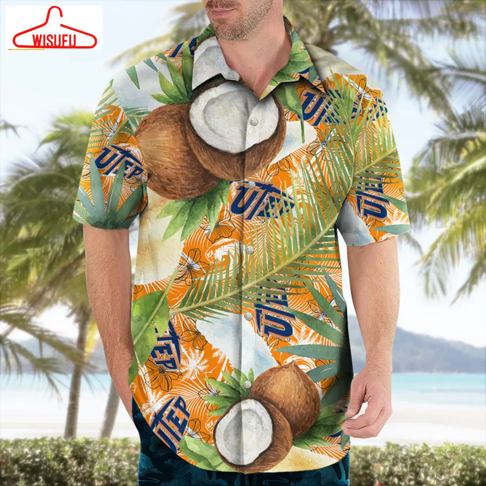 Utep Miners Coconut Tropical Hawaiian Shirt, New Fashion Gifts