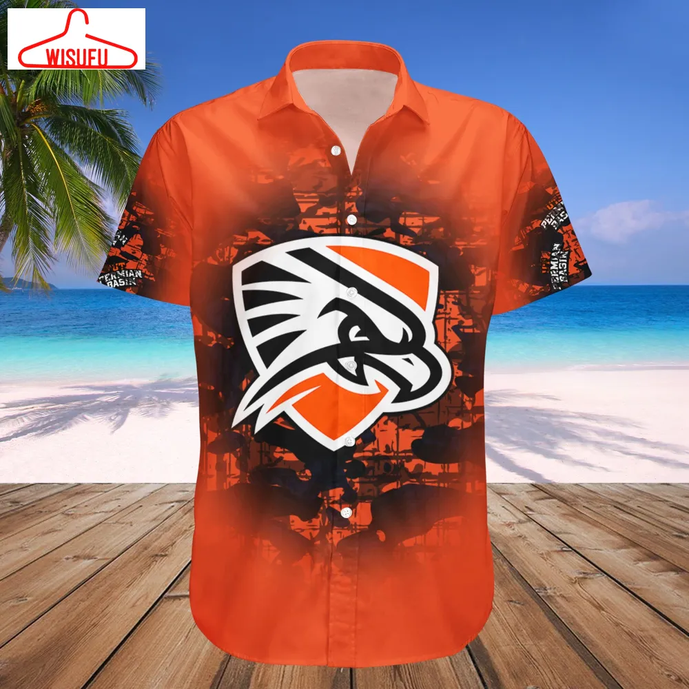 Utpb Falcons Camouflage Vintage Hawaiian Shirt, New Fashion Gifts