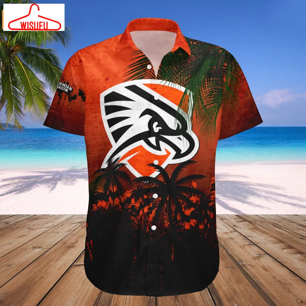 Utpb Falcons Coconut Tree Tropical Grunge Hawaiian Shirt, New Fashion Gifts