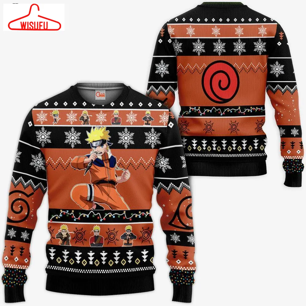 Uzumaki Naruto Young Ugly Christmas Sweater