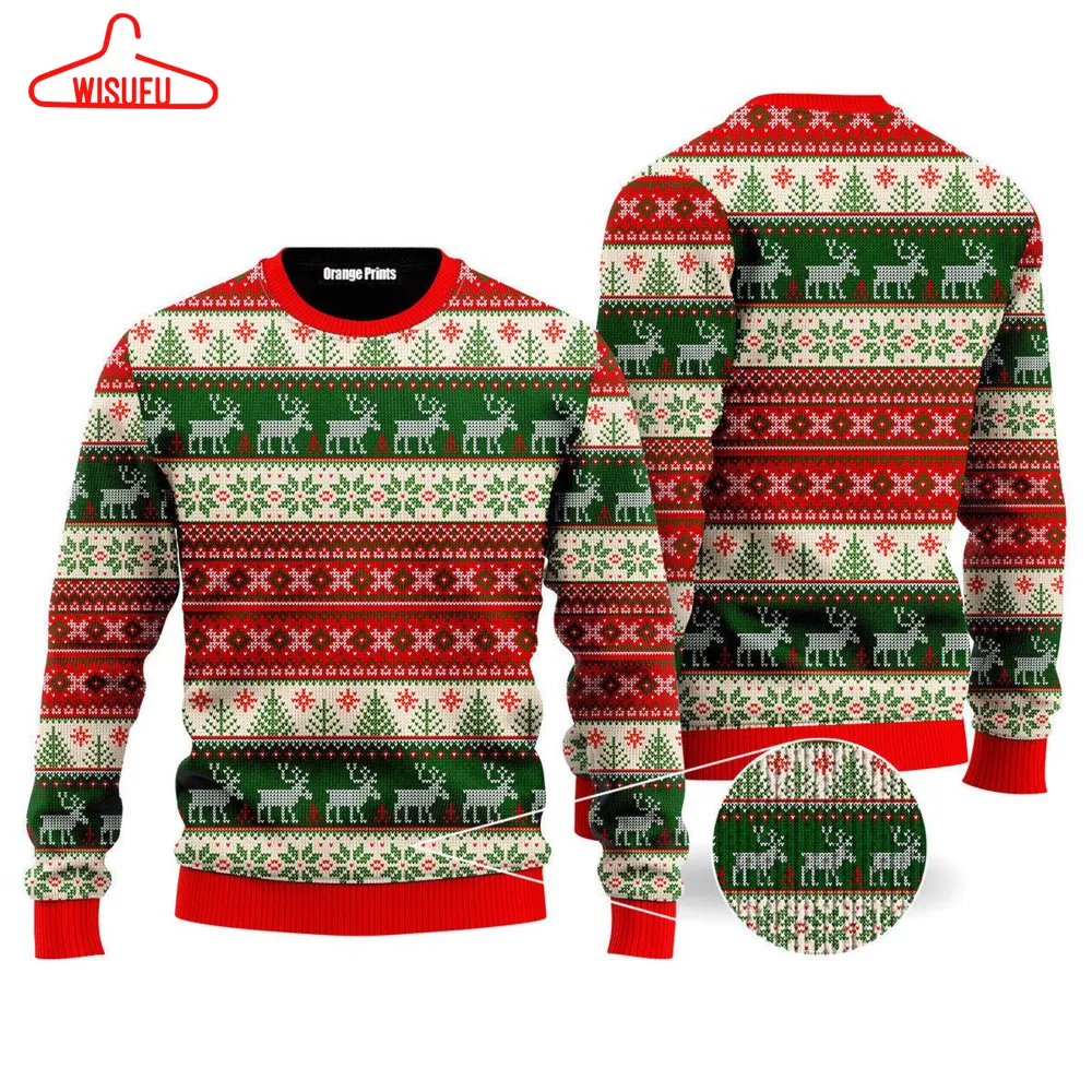 V-intage Tacky Christmas Ugly Christmas Sweater - For Men & Women - New Winter Fashion Shirt Gift For Family