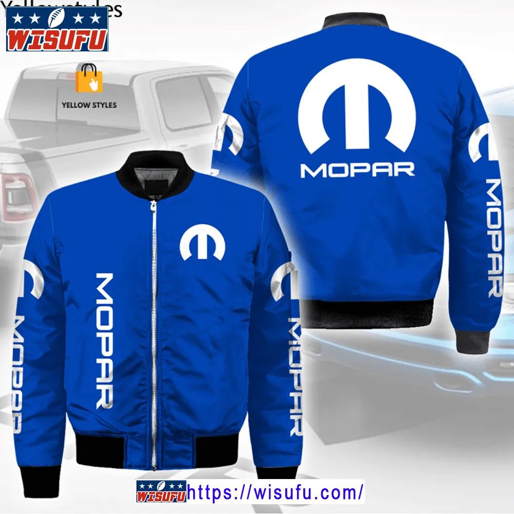 V.intagethoroughbreds21235 . Mopar Blue Bomber Jacket