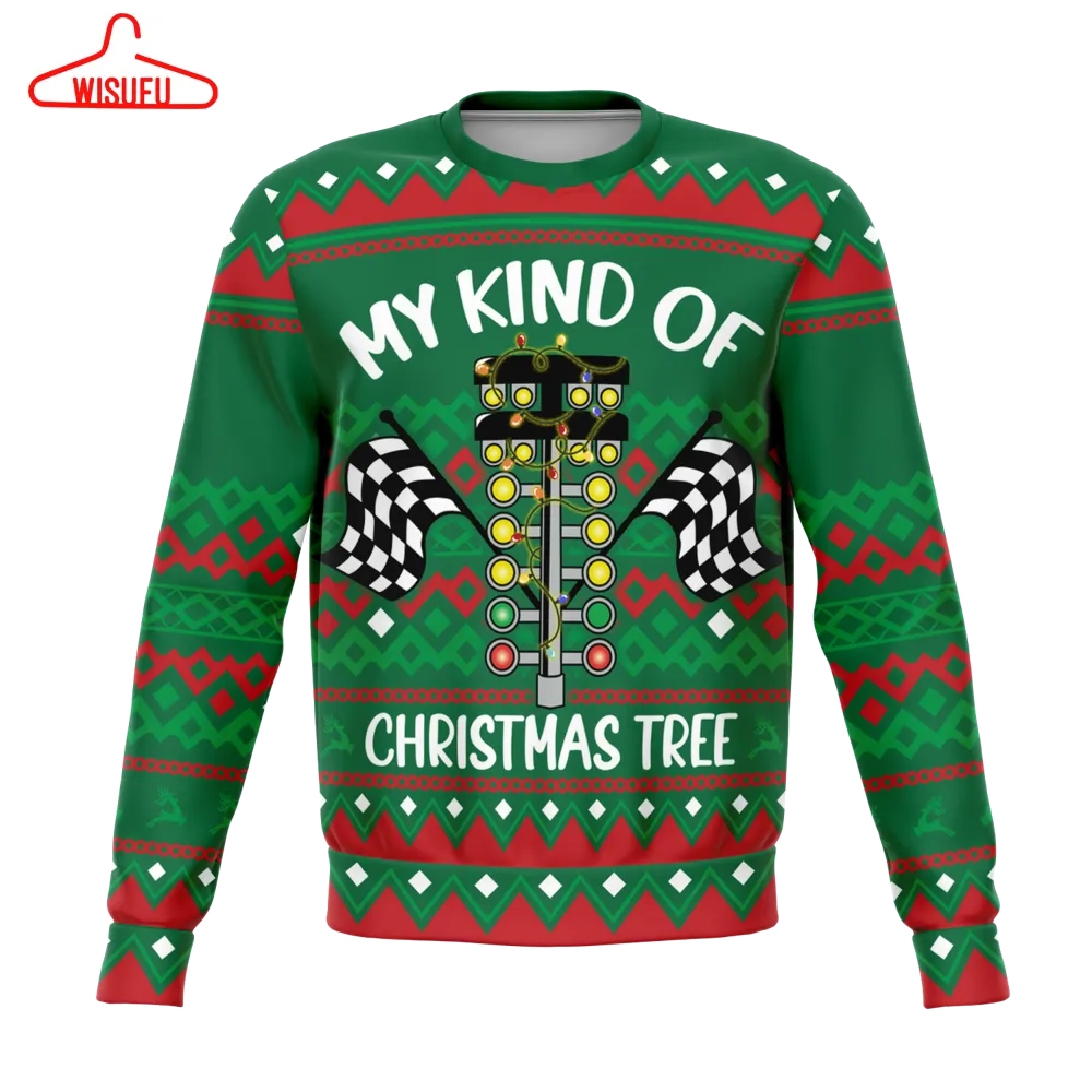 V-intagethoroughbreds40822 - Happy Bowling, All Over Print 3d Ugly Christmas Sweater, New Winter Shirt Gift For Family