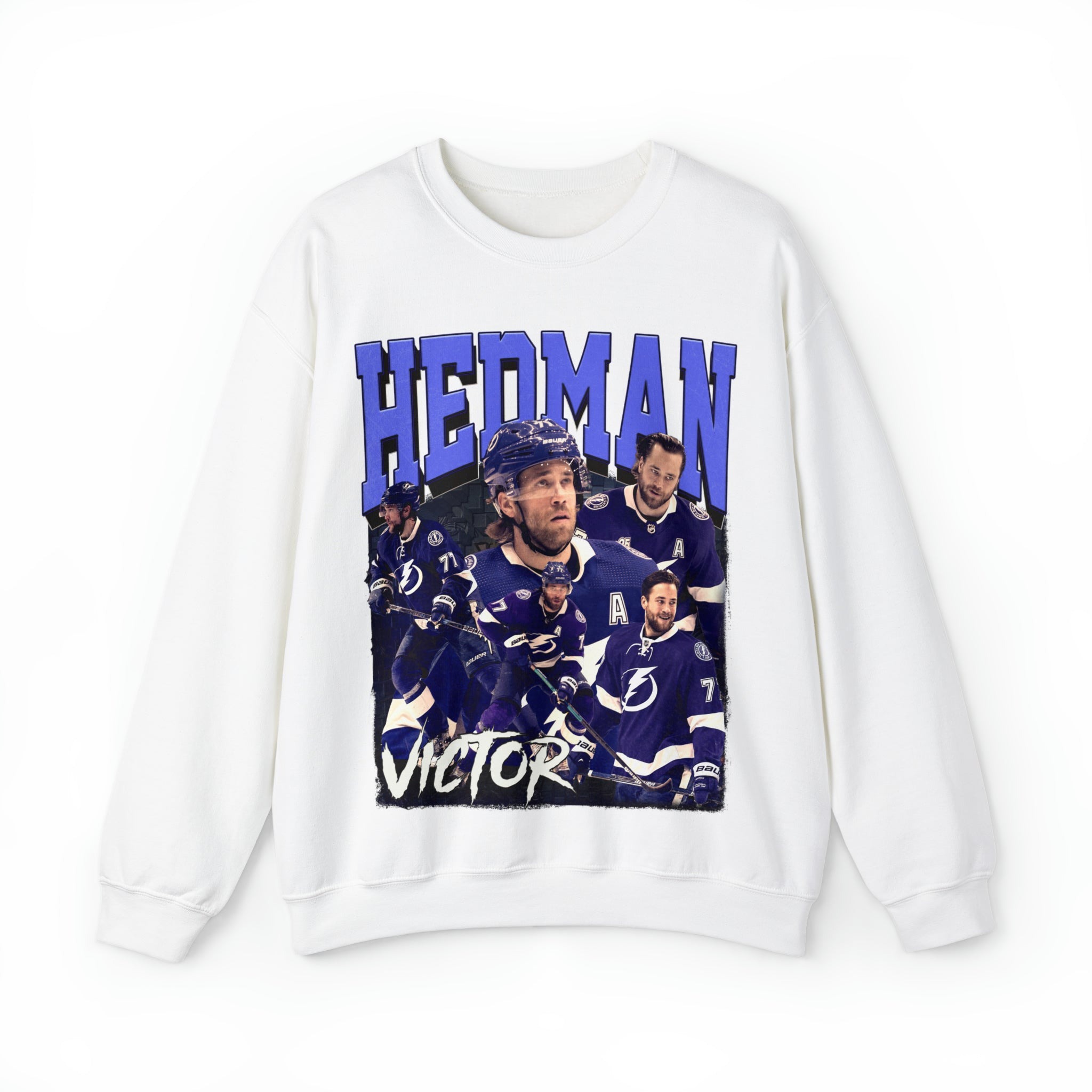 VICTOR HEDMAN NHL Unisex Sweatshirt  white