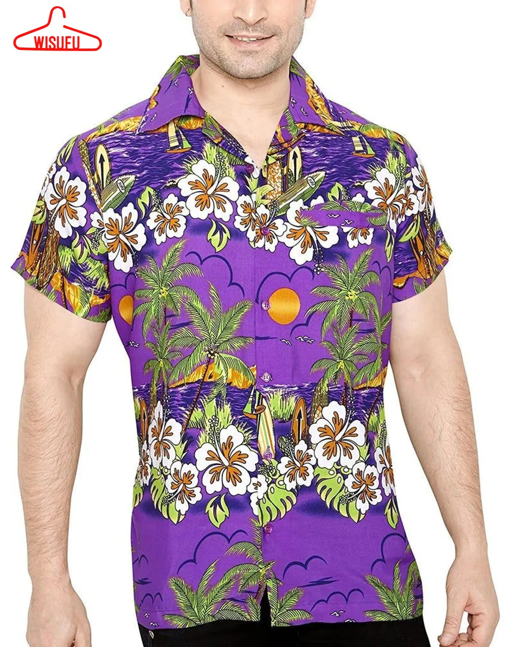 Vacation Beach Multicolor Unique Design Hawaiian Shirt Dhc18064163, New Hawaiian Holiday Outfits, New Fashion Gifts