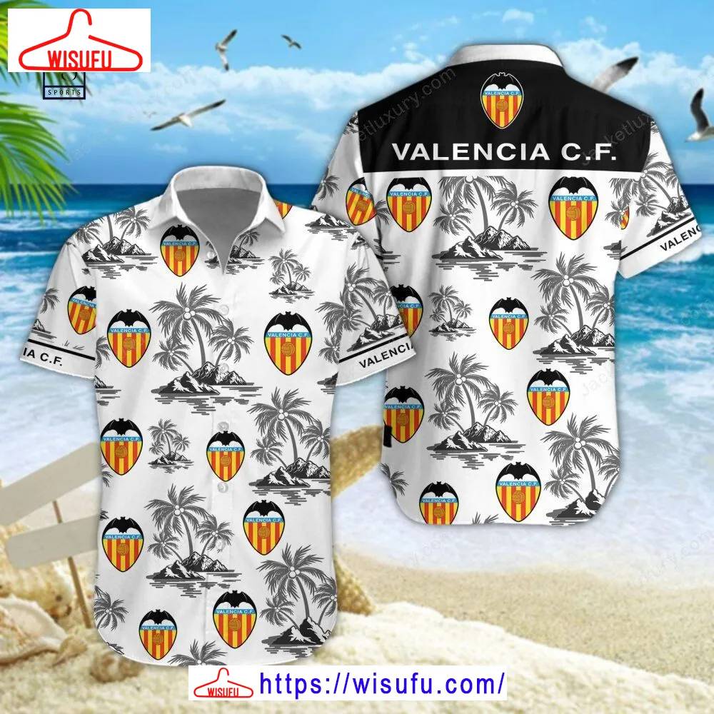 Valencia Cf Laliga Hawaiian Shirt, New Fashion Gifts