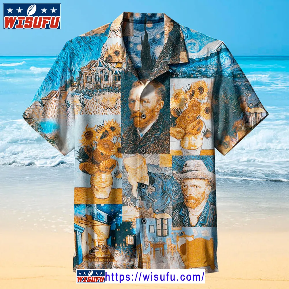 Van Gogh Art - Hawaiian Shirt