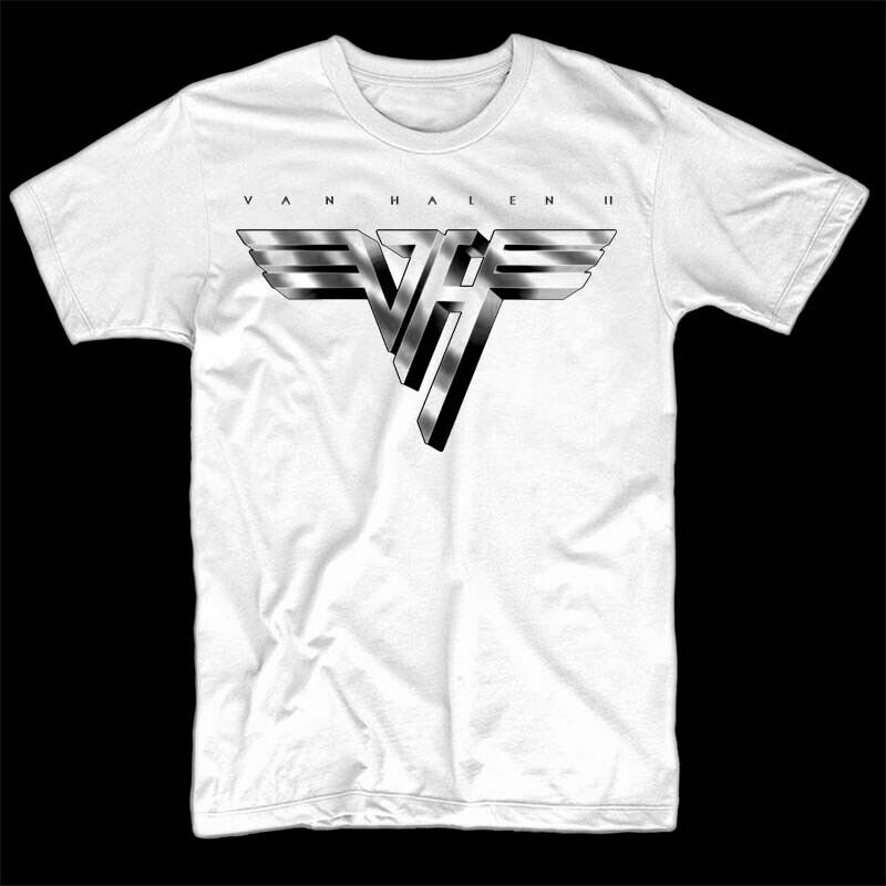 Van Halen 2 II T shirt WHITE