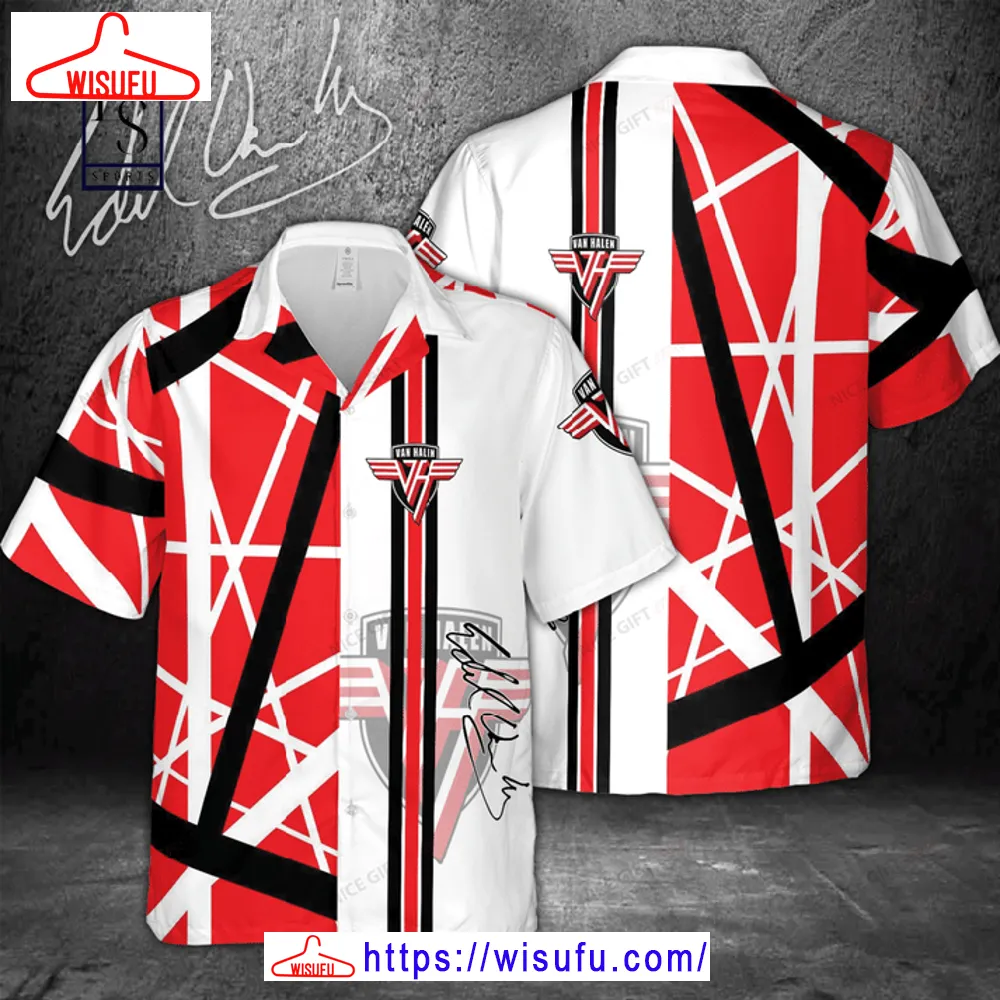 Van Halen 3d Hawaiian Shirt, New Fashion Gifts