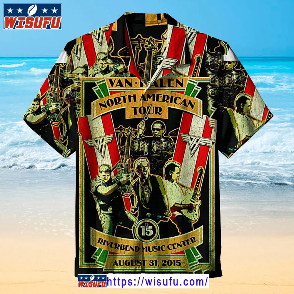 Van Halen Destroyed Cincinnati!-universal Hawaiian Shirt