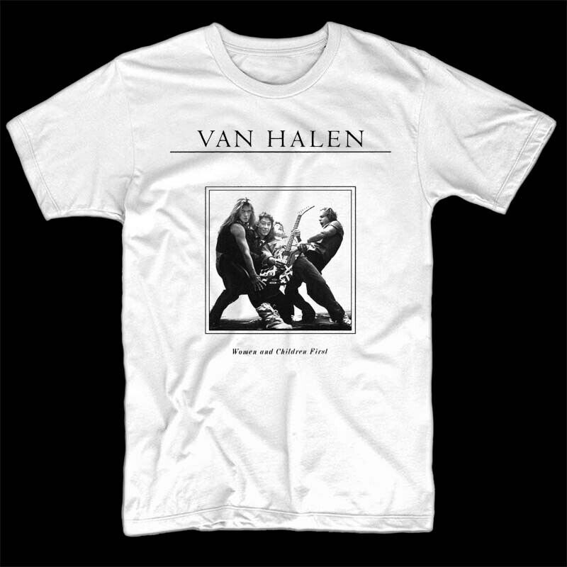 Van Halen Woman and Children First T shirt WHITE