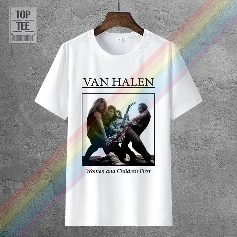 Van Halen Women and Children First Album Cover T Shirt