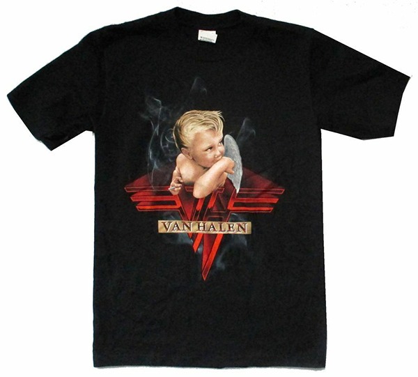 Van_Halen 1984 Album Cover Classic Image Black T Shirt Vintage Gift Men Women