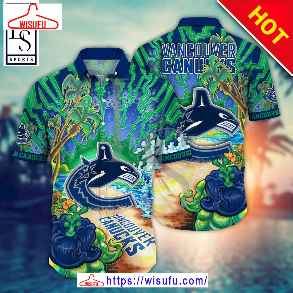 Vancouver Canucks Aloha Island Hawaii Shirt, New Fashion Gifts