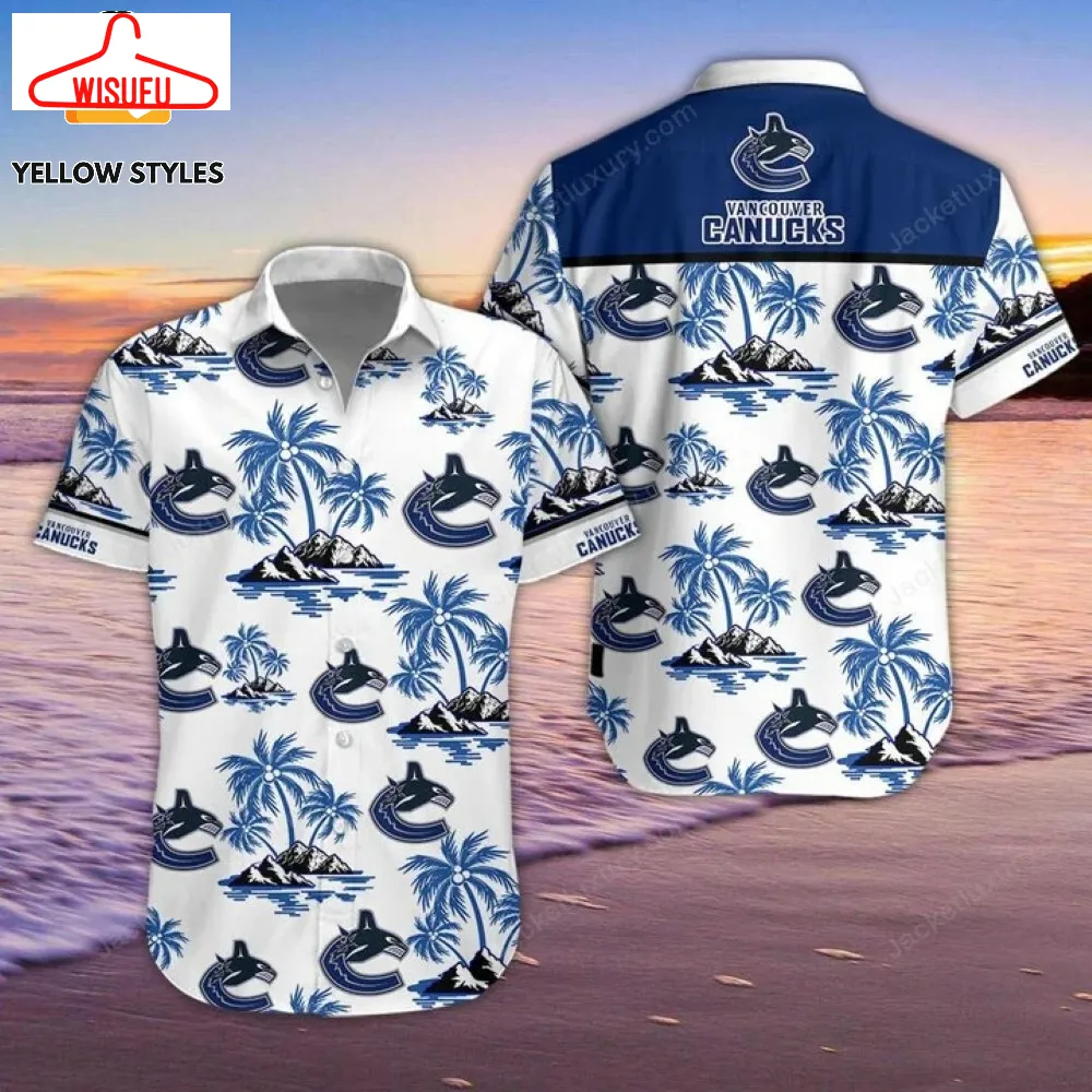 Vancouver Canucks Nhl 2024 Hawaiian Shirt, New Fashion Gifts