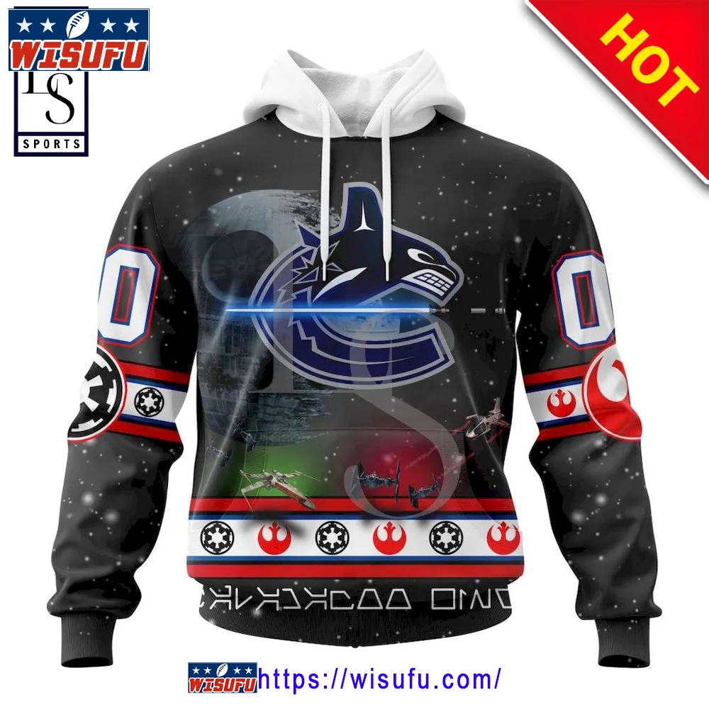 Vancouver Canucks Special Star Wars Personalized Hoodie